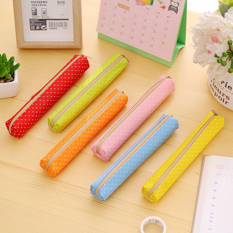 1-Pcs-Cute-Candy-Color-Pencil-Case-Kawaii-Dot-Canvas-Pen-Bag-Stationery-Pouch-For-Girls-2