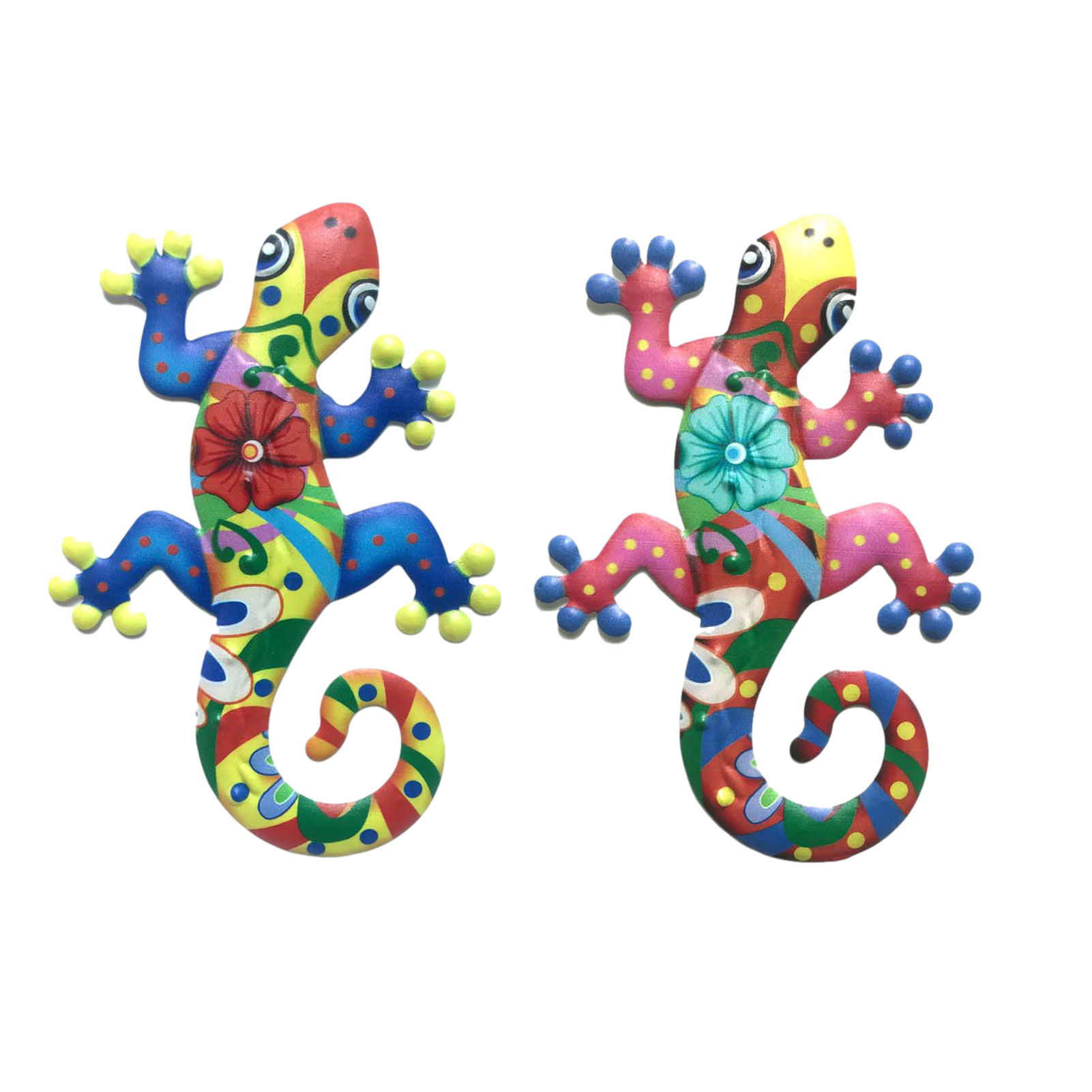 2Pcs-Metal-Gecko-Wall-Decor-Gecko-Art-Craft-Sculptures-Lizard-For-Outdoor-Backyard-Porch-Lawn-Fence-1