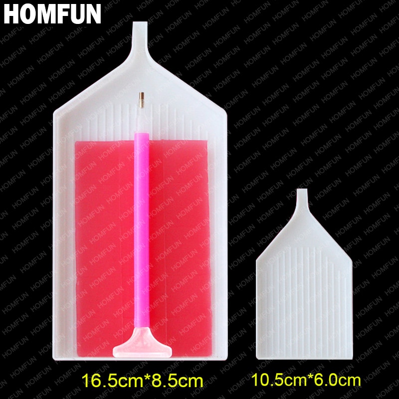 HOMFUN-Diamond-Painting-Accessories-Large-Capacity-DIY-Tweezers-Diamond-Plate-Handwork-Square-Round-Rhinestone-Tray-Big-4
