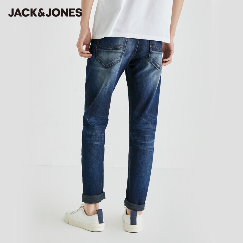 JackJones-Men-s-Slim-Fit-Power-Stretch-Casual-Washed-fading-Tapered-Jeans-220332501-2
