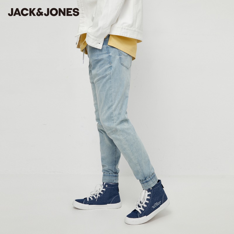 JackJones-Men-s-Splice-Sporty-Vintage-Streetwear-Regular-fit-Tight-leg-Jeans-220232523-1
