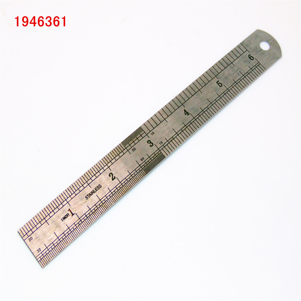 New-15-20cm-Stainless-Steel-Metal-Straight-Ruler-Ruler-Tool-Precision-Double-Sided-Measuring-Tool-School-4