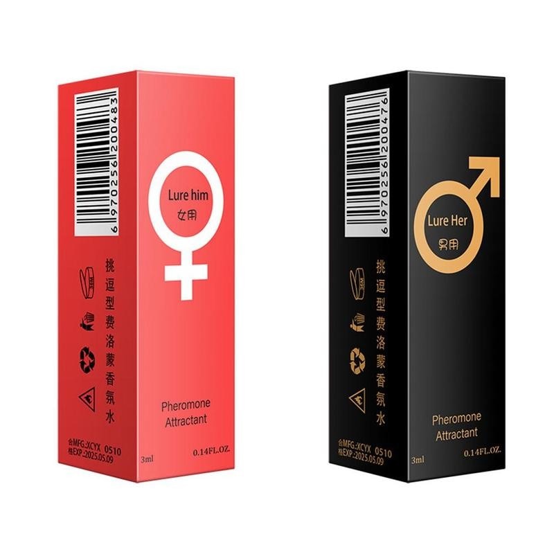 Pheromones Perfume Man Women 3ml Elegant Romantic Lasting Fresh Fragrance Women's Temptation Charming Pheromones Perfume